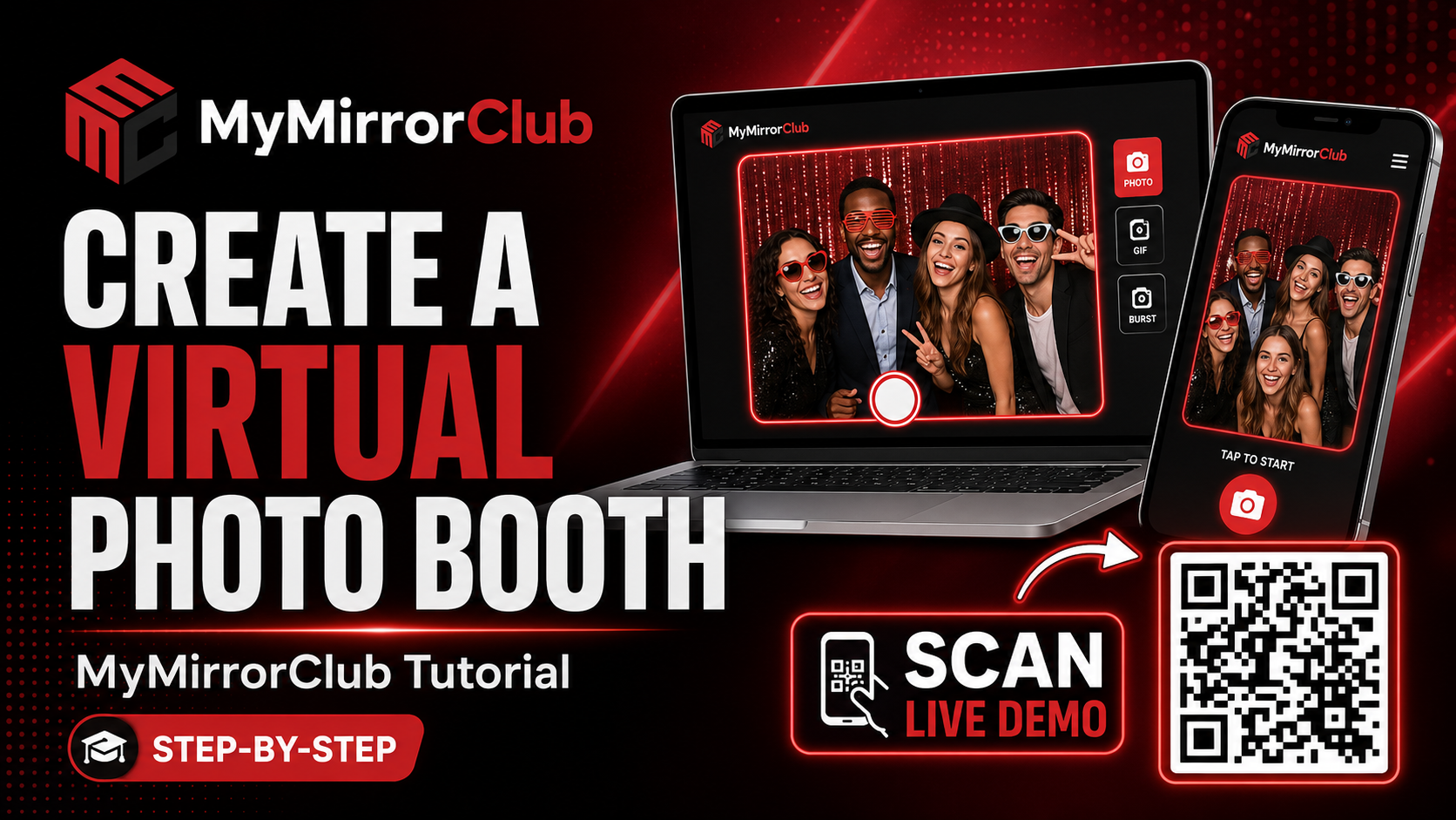 How to Create and Customize a Virtual Photo Booth Event